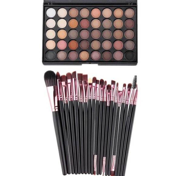 Unbranded Other - Eyeshadow Palette 40 Color +20 Brush set